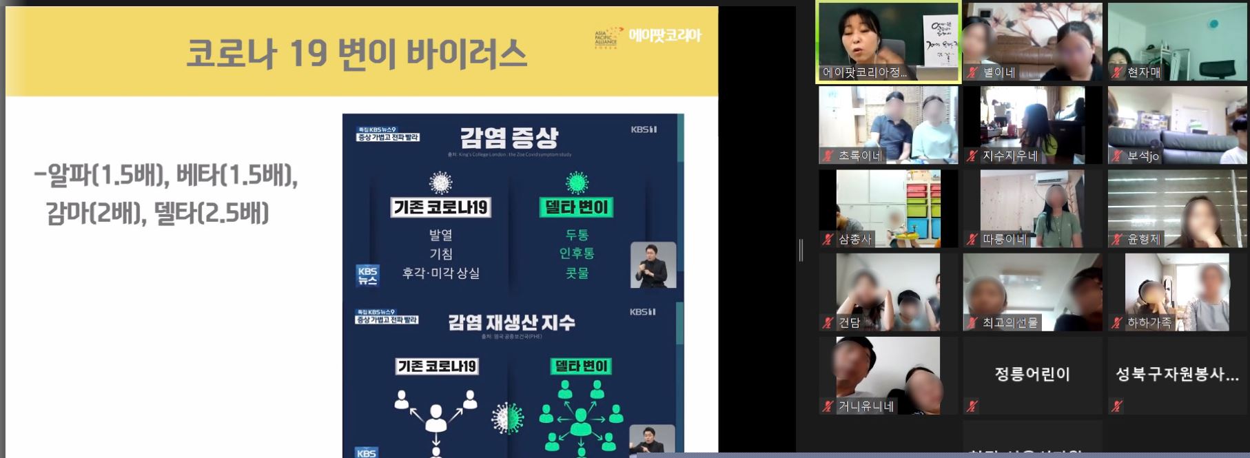 우리가족 자가격리 매뉴얼만들기 줌캡처2