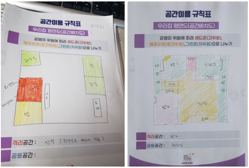자가격리 매뉴얼만들기1